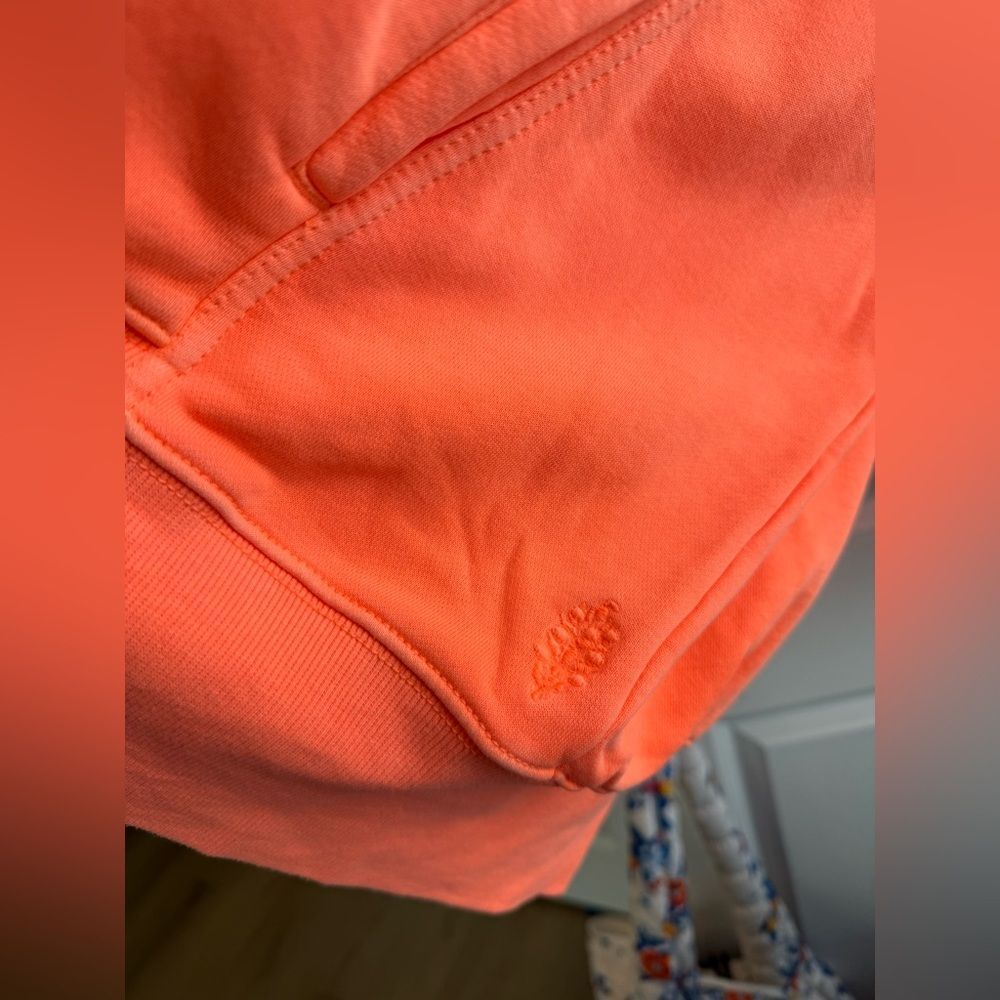 NWOT Free People FP Movement Sprint to the Finish Sweatshirt Hoodie Orange Small - Picture 3 of 10